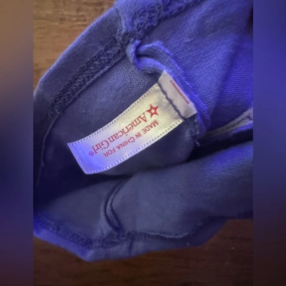 American Girl Doll bowling shirt NEW